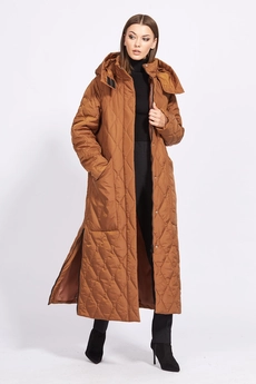 Пальто 2247 корица EOLA
