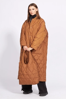 Пальто 2248 корица EOLA