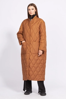 Пальто 2248 корица EOLA