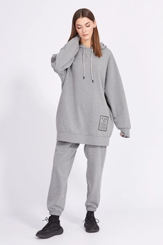 Спортивный костюм 2378 серый EOLA