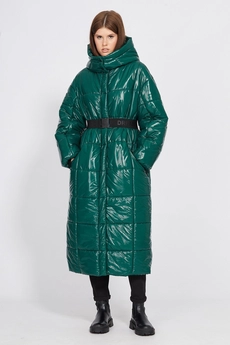 Пальто 2470 зеленый EOLA