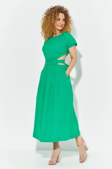 Платье 609 зеленый Euro Moda