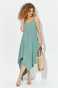 Платье 612 бирюзовый Euro Moda