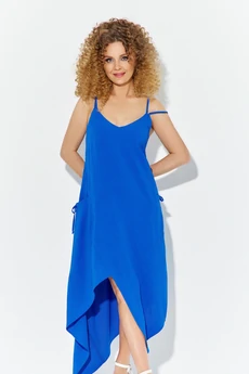 Платье 612 синий Euro Moda