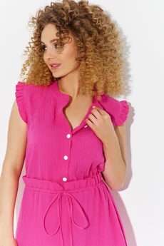 Платье 614 розовый Euro Moda