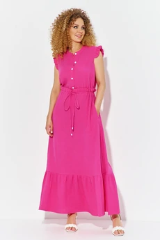 Платье 614 розовый Euro Moda