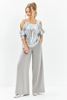 Костюм брючный 676 Euro Moda