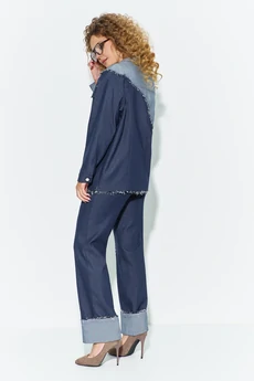 Костюм брючный 687 Euro Moda