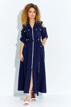 Платье 690 черника Euro Moda