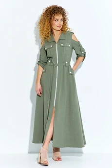 Платье 690 хаки Euro Moda