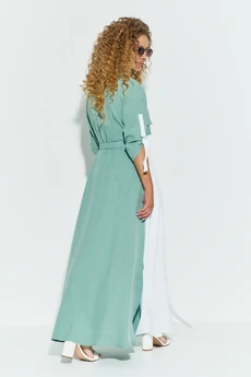 Платье 691 бирюзовый Euro Moda