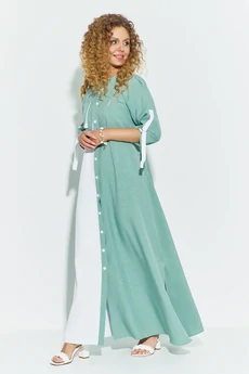 Платье 691 бирюзовый Euro Moda