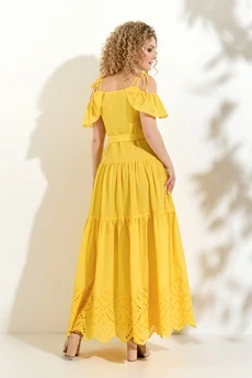 Сарафан 705 желтый Euro Moda