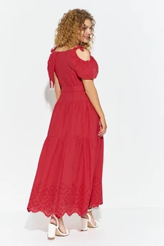 Сарафан 705 красный Euro Moda