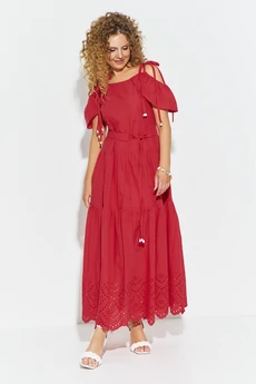 Сарафан 705 красный Euro Moda