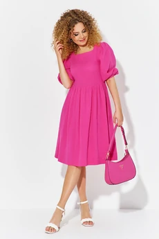 Платье 718 розовый Euro Moda