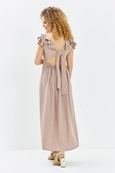 Платье 724 пыльная роза Euro Moda