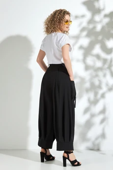 Брюки 731 черный Euro Moda