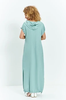 Платье 732 бирюзовый Euro Moda