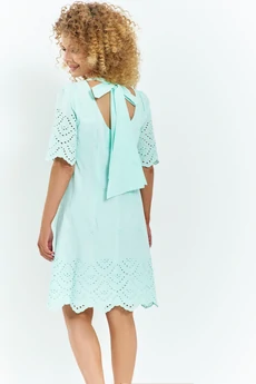 Платье 734 мятный Euro Moda