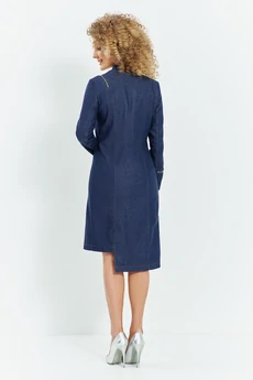 Платье 750 синий Euro Moda