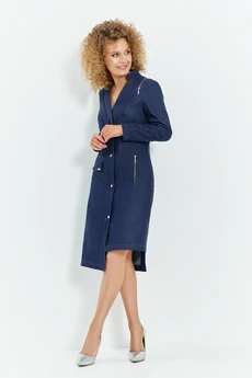 Платье 750 синий Euro Moda