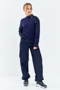 Спортивный костюм 787 синий Euro Moda