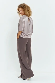 Костюм брючный 805 кофейный Euro Moda