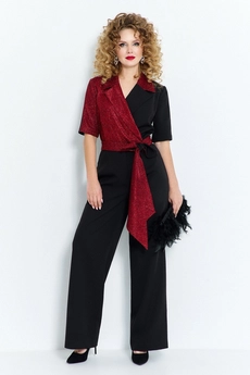 Комбинезон 566 красный Euro Moda