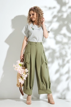 Костюм брючный 343 Euro Moda