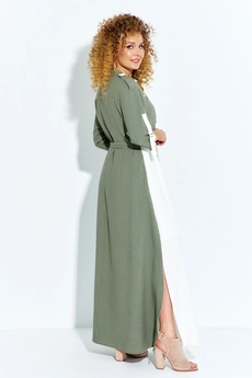 Платье 349 хаки Euro Moda