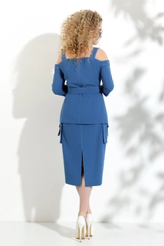 Костюм с юбкой 353 Euro Moda