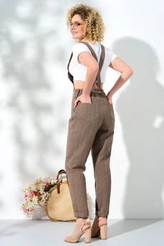 Полукомбинезон 448 палевый Euro Moda