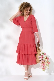 Платье 503 розовый Euro Moda