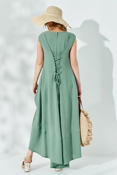 Платье 527 бирюза Euro Moda