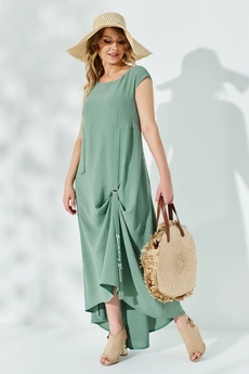 Платье 527 бирюза Euro Moda