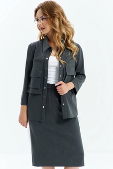 Костюм с юбкой 542 Euro Moda