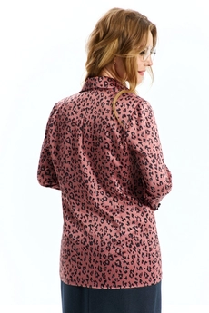Блузка 547 розовый Euro Moda