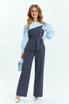 Костюм брючный 550-1 Euro Moda