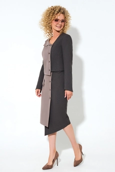 Костюм с юбкой 555 Euro Moda