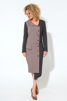 Костюм с юбкой 555 Euro Moda