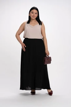 Юбка Л-4271 черный FASHION CENTRE