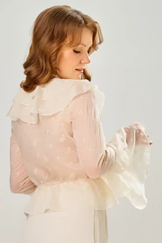 Блузка 20812 экрю  FITA