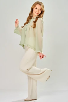 Блузка 20841 лаймовый  FITA