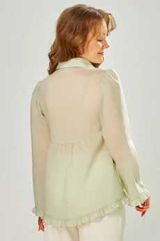 Блузка 20841 лаймовый  FITA