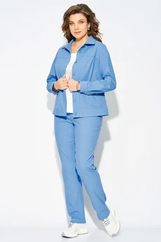 Костюм брючный 40115 василек FITA