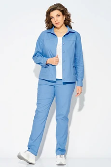 Костюм брючный 40115 василек FITA