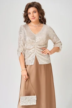 Костюм с юбкой + сумка 4151 FITA