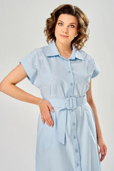 Платье 5181 голубой FITA