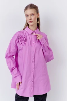 Блузка 2071 сирень FLAIM